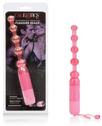 [716770032485] Vibrating Pleasure Beads Waterproof - Pink