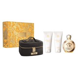 VERSACE EROS SET 4P 3.4OZ W EDP