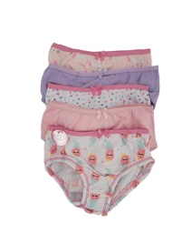 5 Panties de algodón para niña