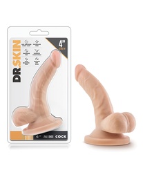 [819835020295] Blush Dr. Skin 4&quot; Mini Cock - Beige