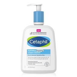 [302990117097] Cetaphil Cream to Foam Face Wash, Hydrating Foaming Cream Cleanser