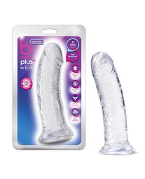 [819835026785] Blush B Yours Plus 8&quot; Roar n Ride Dildo - Clear