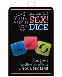 [825156109489] Glow in the Dark SEX! Dice Game