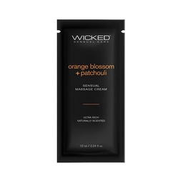 [713079909302] Wicked Sensual Care Orange Blossom &amp; Patchouli Massage Cream  - .34 oz