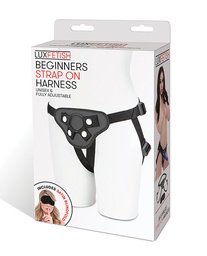[4890808062173] Lux Fetish Beginners Strap On Harness - Black