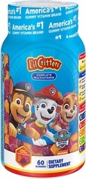 [027917271927] L'il Critters Paw Patrol Complete Multivitamin Gummies, 60ct