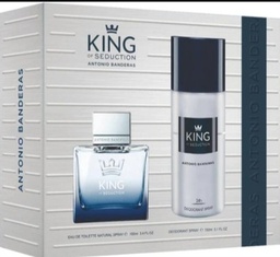 [8411061045213] KING SEDUCTION SET 2p 3.4oz M EDT