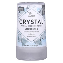 [086449002256] CRYSTAL Mineral Deodorant Stick - Desodorante mineral de  1.5 oz