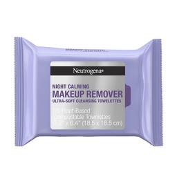 [070501053553] Neutrogena Makeup Remover Cleansing Towelettes and Face Wipes 25ct Night Calming