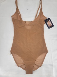 Bodysuit liso 92% Polyester 8% Elastane color mocha