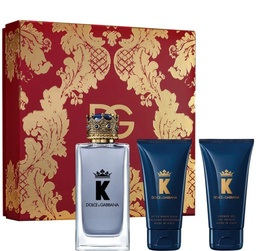 DOLCE GABBANA(K) SET 3p 3.4o EDT