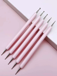 Pinceles Delineadores para Uñas 5 Pzs