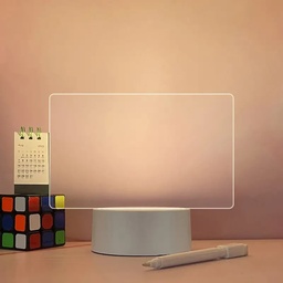 Tablero De Notas Creativo Con Luz LED