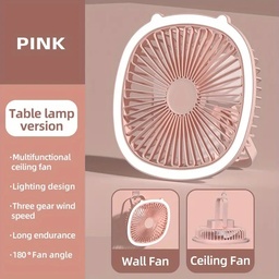 Ventilador USB Portátil Con 3 Velocidades