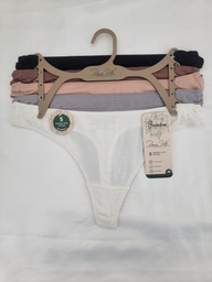 5 Pack panty tanga de bamboo