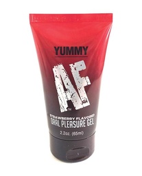 [685634110471] Yummy AF Oral Pleasure Gel - 2.2 oz Strawberry