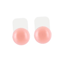 Magic Bra 1 par cubre pezones en forma de circulo color nude