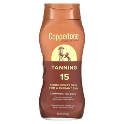 [072140027407] Coppertone Tanning 15 8fl.oz