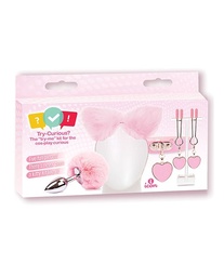Try-Curious Kitty Set - Pink