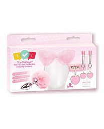 [847841080163] Try-Curious Kitty Set - Pink