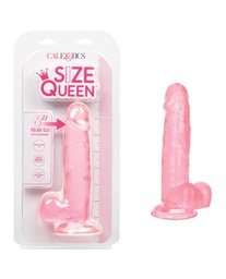 [716770096517] Size Queen 6&quot; Dildo - Pink