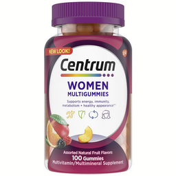 Centrum Women Multivitamin & Multimineral Gummies Assorted Fruit 100ct
