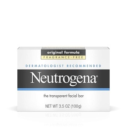 [070501013502] Neutrogena Original Fragrance-Free Facial Cleansing Bar