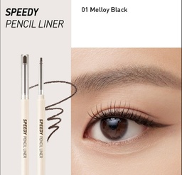 [8809937591733] Peripera- Speedy Pencil Liner - [#01 Melloy Black]