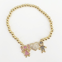 [3451100155] Pulsera Brass