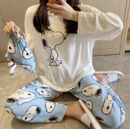 [3550280320] Pijama Pantalon de dibujos animados