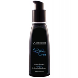 [713079902266] Wicked Sensual Care Aqua Chill Water Based Cooling Lubricant - 2 oz