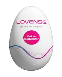 [6972677430210] Lovense Kraken Egg - White