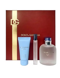 LIGHT BLUE D&G SET 3p 4.2oz M EDT