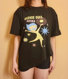 [3591210180] Camisa pijama con estampado de dibujos animados