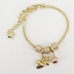 [3634170250] Pulsera Brass