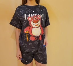 [3639090450] Pijama de short dibujos animados