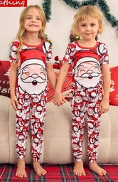 [364001070330] Pijama pantalon Kids navideña Xmas