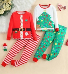 [3641060350] Pijama pantalon Kids navideña Xmas