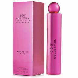 [844061009370] Perry Ellis 360 co.Magnetic Pink 3.4oz  EDP