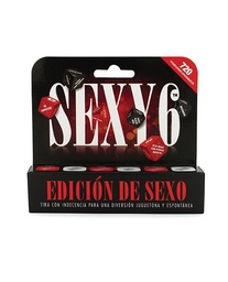 [5037353009010] Sexy 6 Dice Game Sex Edition - Spanish Version