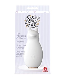 [847841040334] Buzzy Buddy Sexy Like a Fox Vibe - White