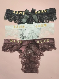 Panty Frases (DAME DURO)