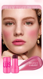 Barra de rubor de gelatina multicolor de FORMBO transfronterizo, lápiz labial de doble uso para labios faciales, blanqueamiento, cutis, exclusivamente para extranjeros