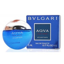 Mini Perfume Bvlgari Aqva Atlantiqve 5ML