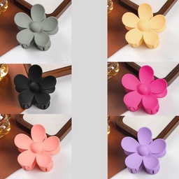 Accesorio de Pelo Gancho Flor Matte Colores Variados