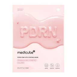 Medicube - Mascarilla Facial PDRN Pink Vita Coating Maskare