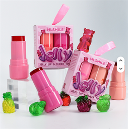 gelatina flor cristal pasta colorete líquido mágico hidratante maquillaje J1