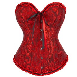 Corset color rojo para halloween