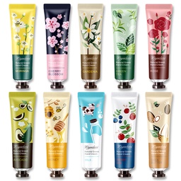 Crema de manos MIYUELENI con aroma floral y frutal, 30 g.