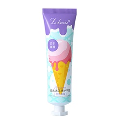 Crema de manos con aroma a helado.
